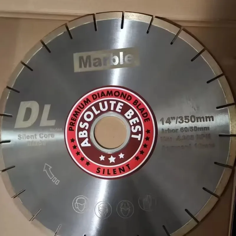 Groothandel 14 "/350mm Marmer Diamant Zaagbladen Nat Slient Marmer Snijden Zaagbladen Diamant Schijven Gereedschap