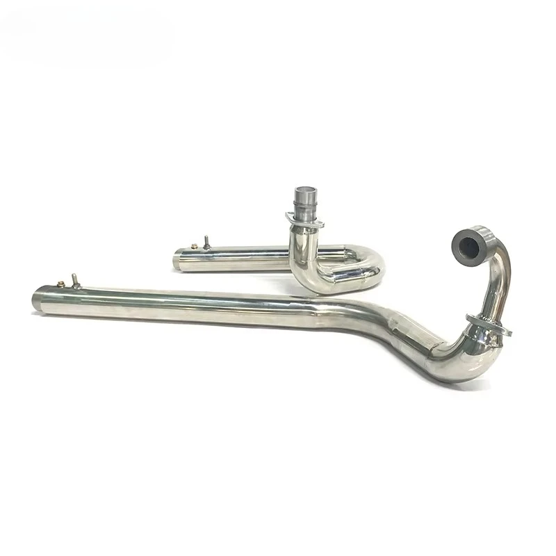 High Performance Exhaust System For XVS650 XVS400 DS650 V-star Exhaust Elbow Stainless Steel Exhaust Header Pipe