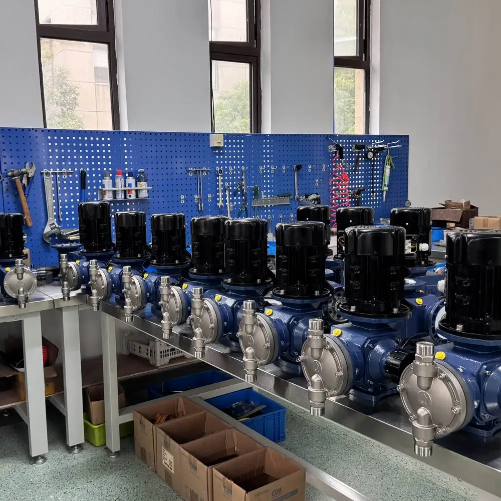 KM Series Chlorine Dosing Mechanical Diaphragm Metering Pump for Water Treatment