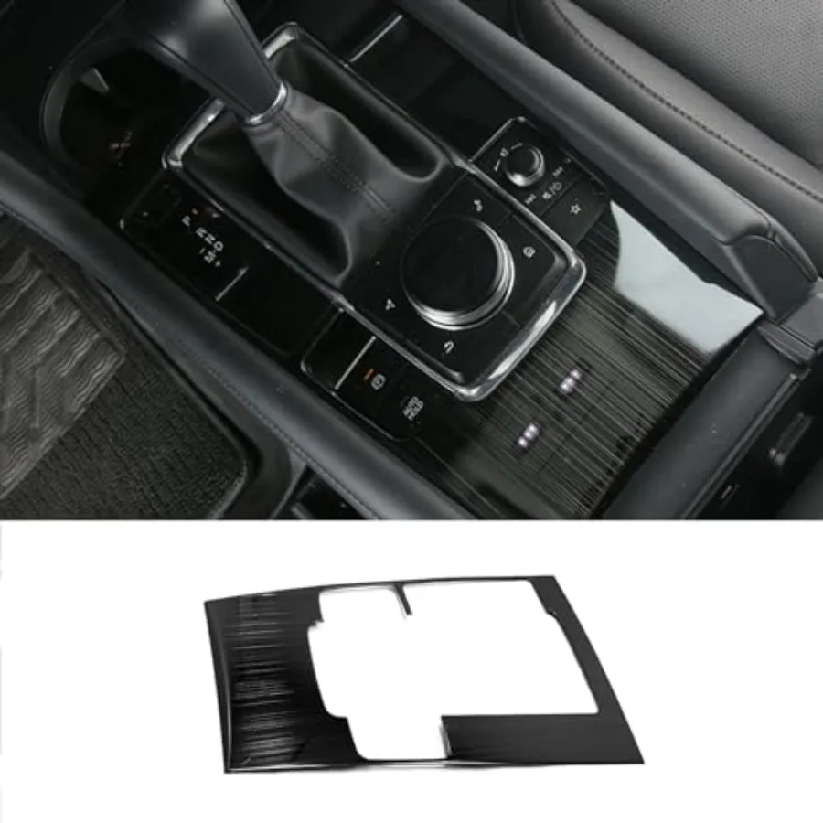 

Car Accessories Fit for 2019 2020 2021 2022 2023 2024 2025 Mazda 3 Axela Interior Gear Shift Knob Console Media Panel Cover Tri