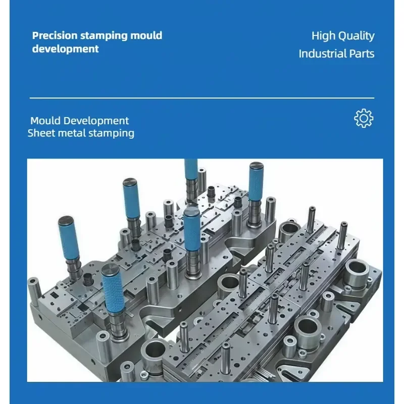 Oem Custom Progressive Mould Stamping Tool Concrete Forming Piercing Blanking Deburr Bending Embossing Dies Sets SKD11