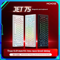 MCHOSE Jet 75 Magnetic Switch Mechanical Keyboard Wired Gaming Keyboard 0.01mmRT 8000Hz Custom Low Delay Keyboard PC Accessories