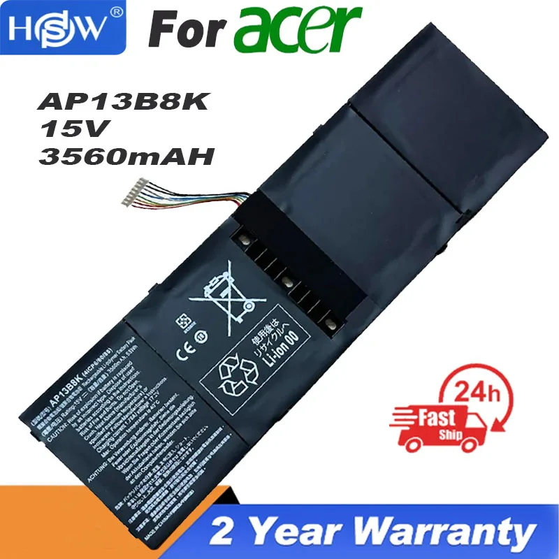 AP13B8K AP13B3K Laptop Battery for Acer Aspire V5 R7 V7 V5-572G V5-573G V5-472G V5-473G V5-552G M5-583P V5-572P R7-571