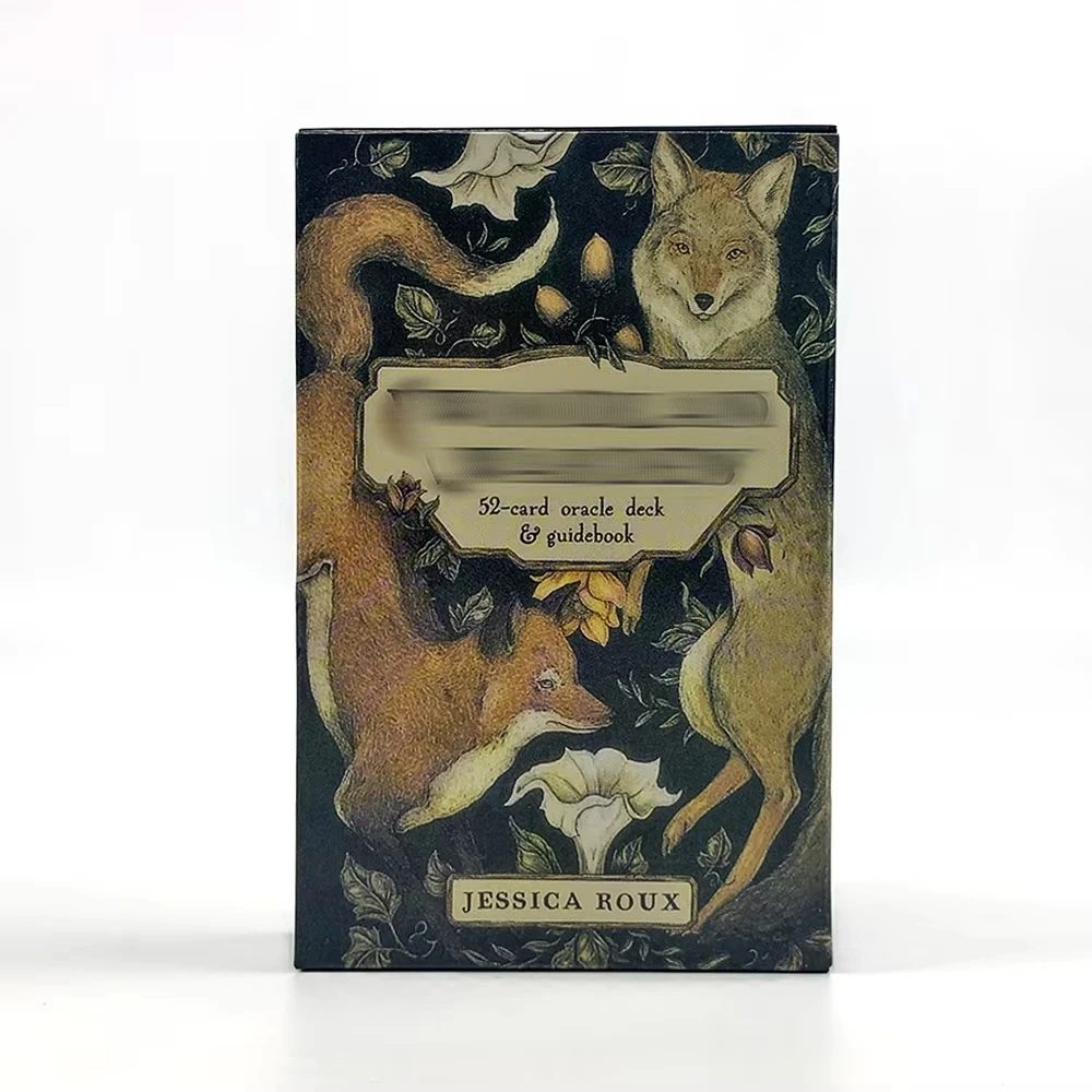 52 بطاقة أوراكل جديدة لخزائن الغابات وألعاب بطاقات أوراكل كاملة من لعبة التارو لحفلات الأصدقاء الإنجليزية #2