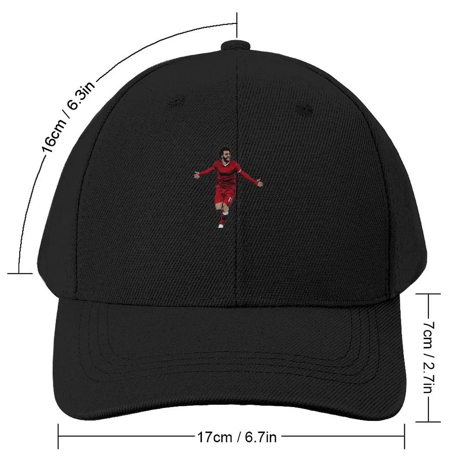 Mo Salah Baseball Cap summer hat fun hats Golf Hat Man men's big size hat Mens Caps Women's