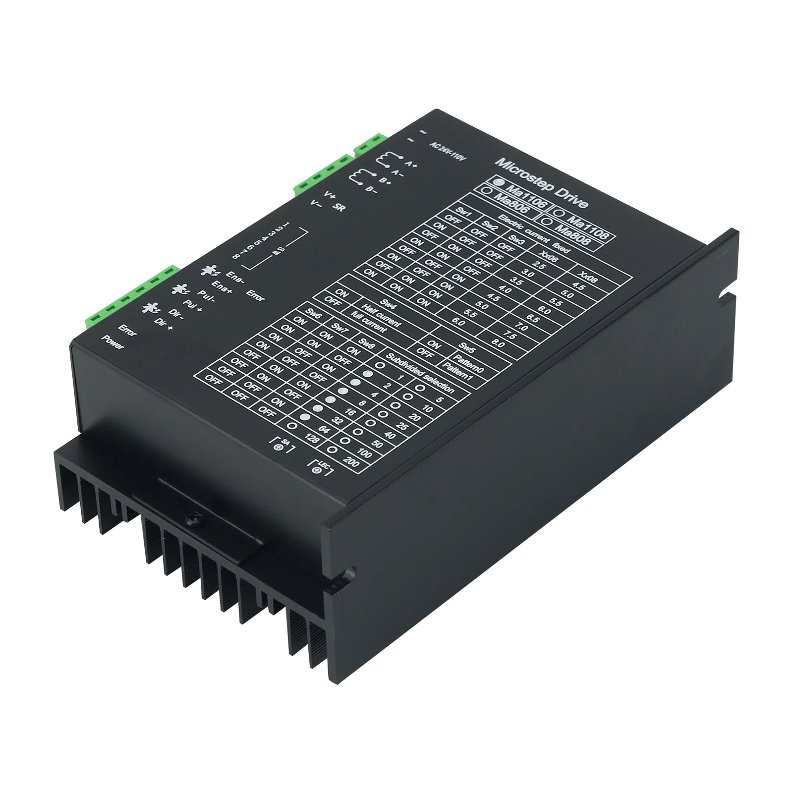 MA1106 Microstep Drive Stepper Motor Controller for 57 86 Series CNC Engraving Machine