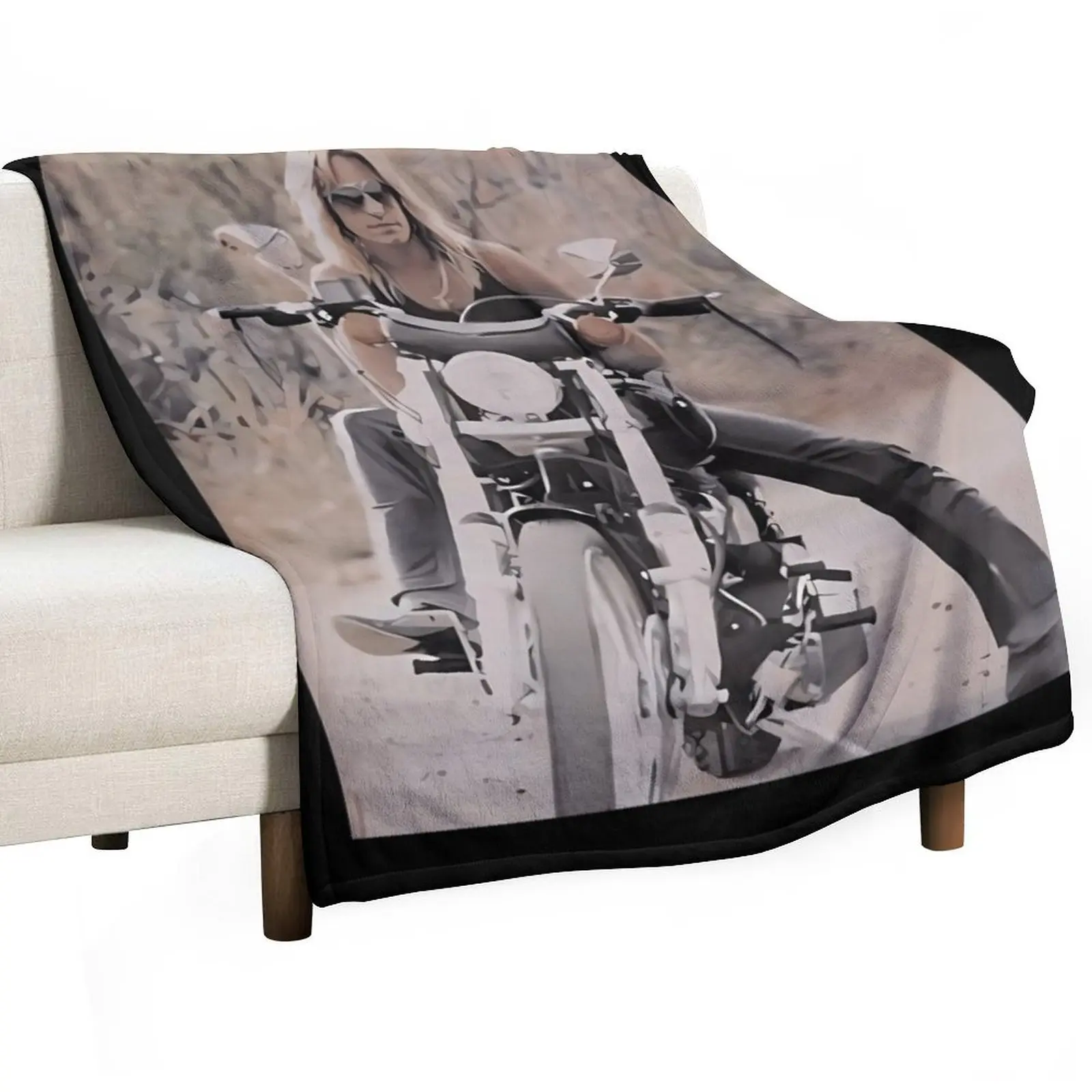 Vince Neil - Album Throw Blanket Summer Beddings anime Blankets