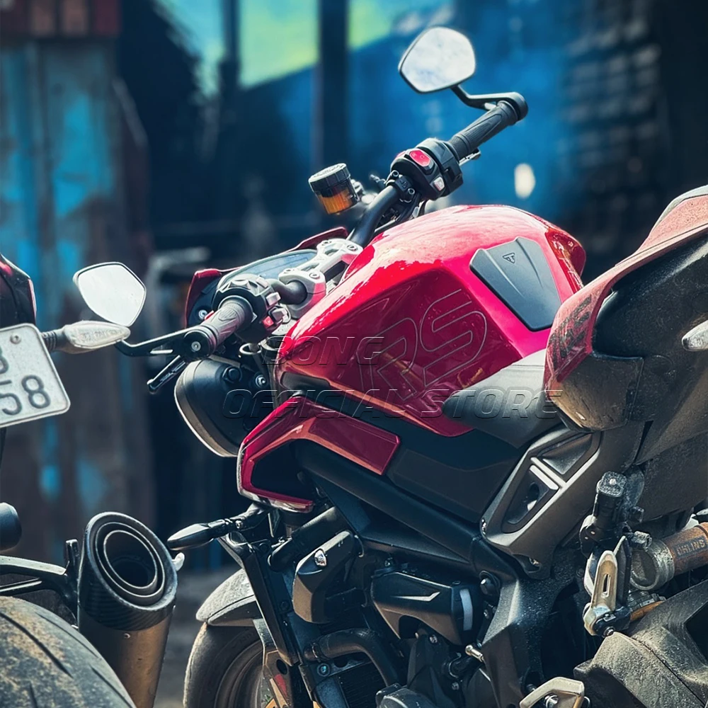 For Triumph Tank Pad SPEED TRIPLE 1200 RS RR STREET TRIPLE 765 660 SPEED 400 SPEED TWIN 1200 900 SCRAMBLER 400 X DAYTONA 660 image 4