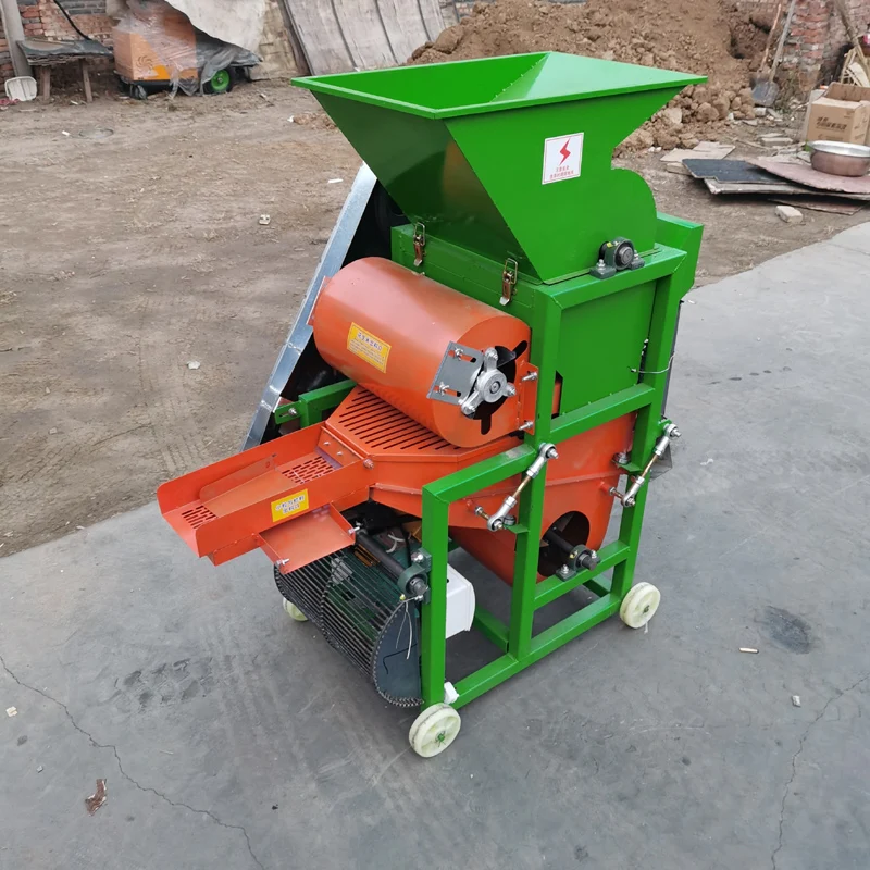 Machine à éplucher les grains de ferme, 2200W, batteuse d'arachides