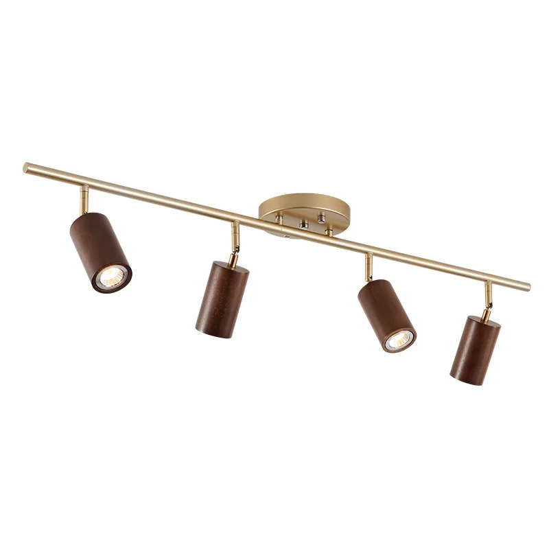 

Eye protection and anti-vertigo surface mounted spotlights led lights commercial solid wood advanced sense living room track