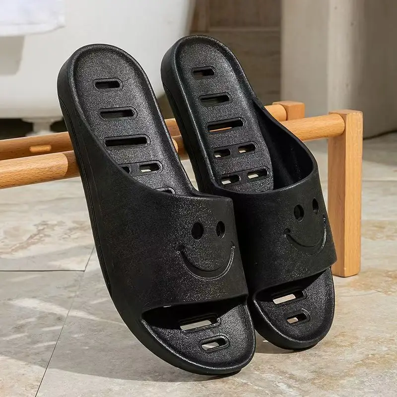 صيف جديد الرجال التجفيف السريع شباشب حمام لينة وحيد عدم الانزلاق الجوف خارج الأحذية وحيد حقن صب النعال المنزل #3