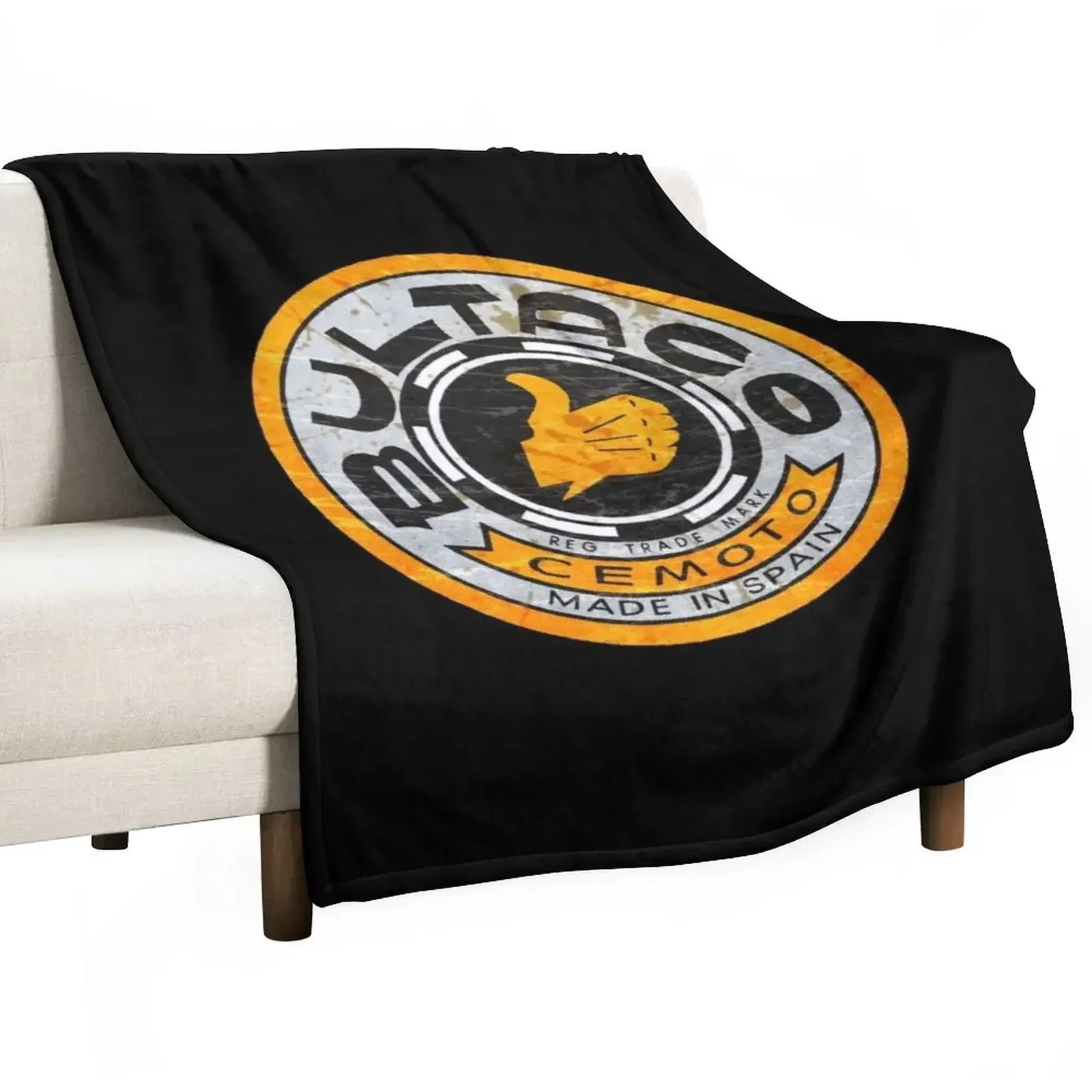 

BULTACO MOTORCYCLES SPAIN Throw Blanket Decorative Beds Flannel Blankets