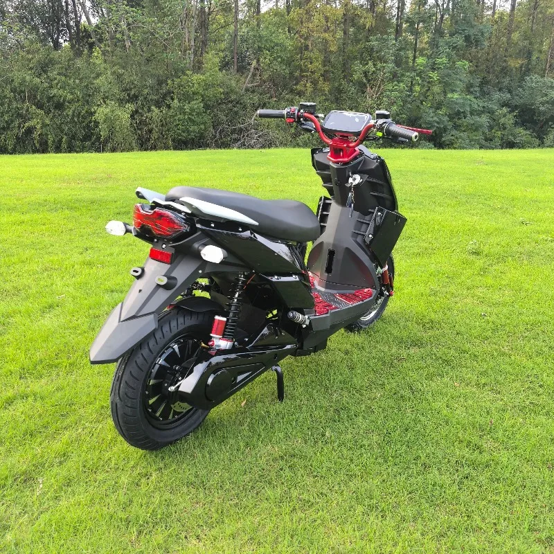 2025 Newest High-Speed 2-Seat Electric Moped Scooter Disc Brake 1000W/1500W/2000W Power 60V Streetbikes Motorcycle For Adults Us