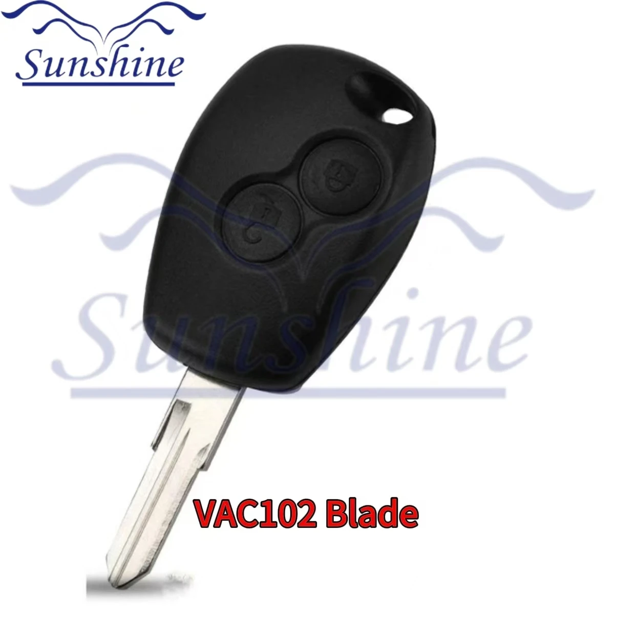 Sunshine 2 Buttons Remote Key For Renault Duster Modus Clio 3 Twingo DACIA Logan Sandero Kangoo 433MHz PCF7947/7946/7961 4A Chip