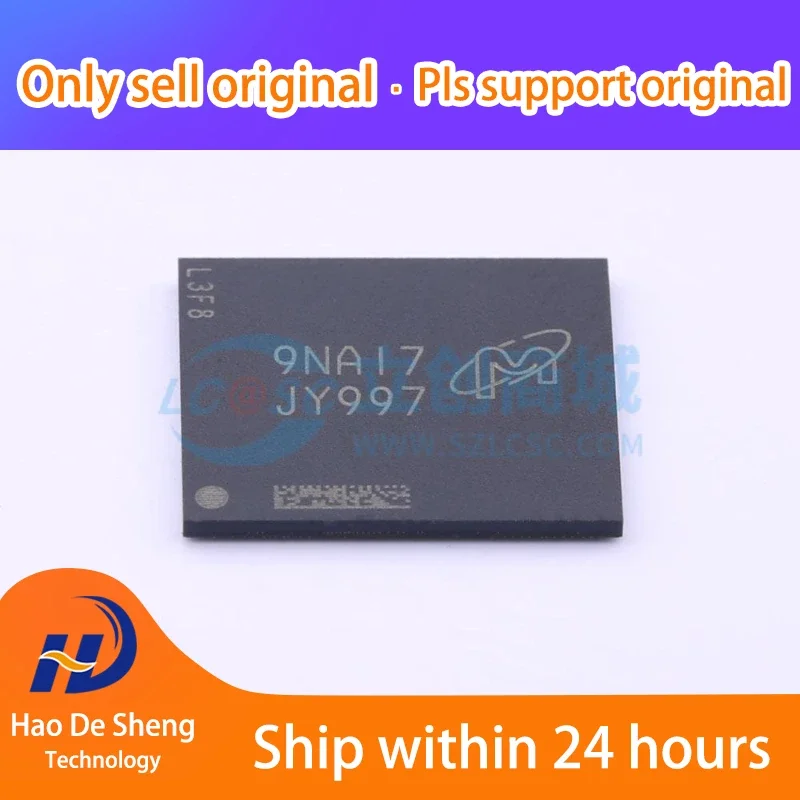 10PCS/LOT MTFC8GAKAJCN-4MIT MTFC8GAKAJCN BGA  LogoJY997  New Original In Stock
