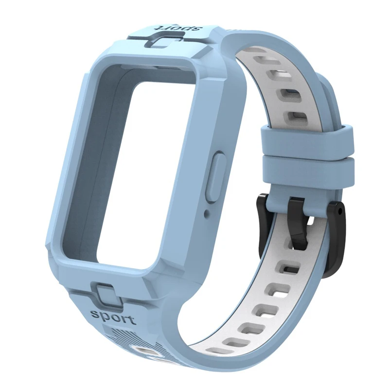 Siliconen band voor Samsung Galaxy Fit 3 Sport Volledige cover Vervangende armband Polsband voor Galaxy Fit 3 Accessoires Correa
