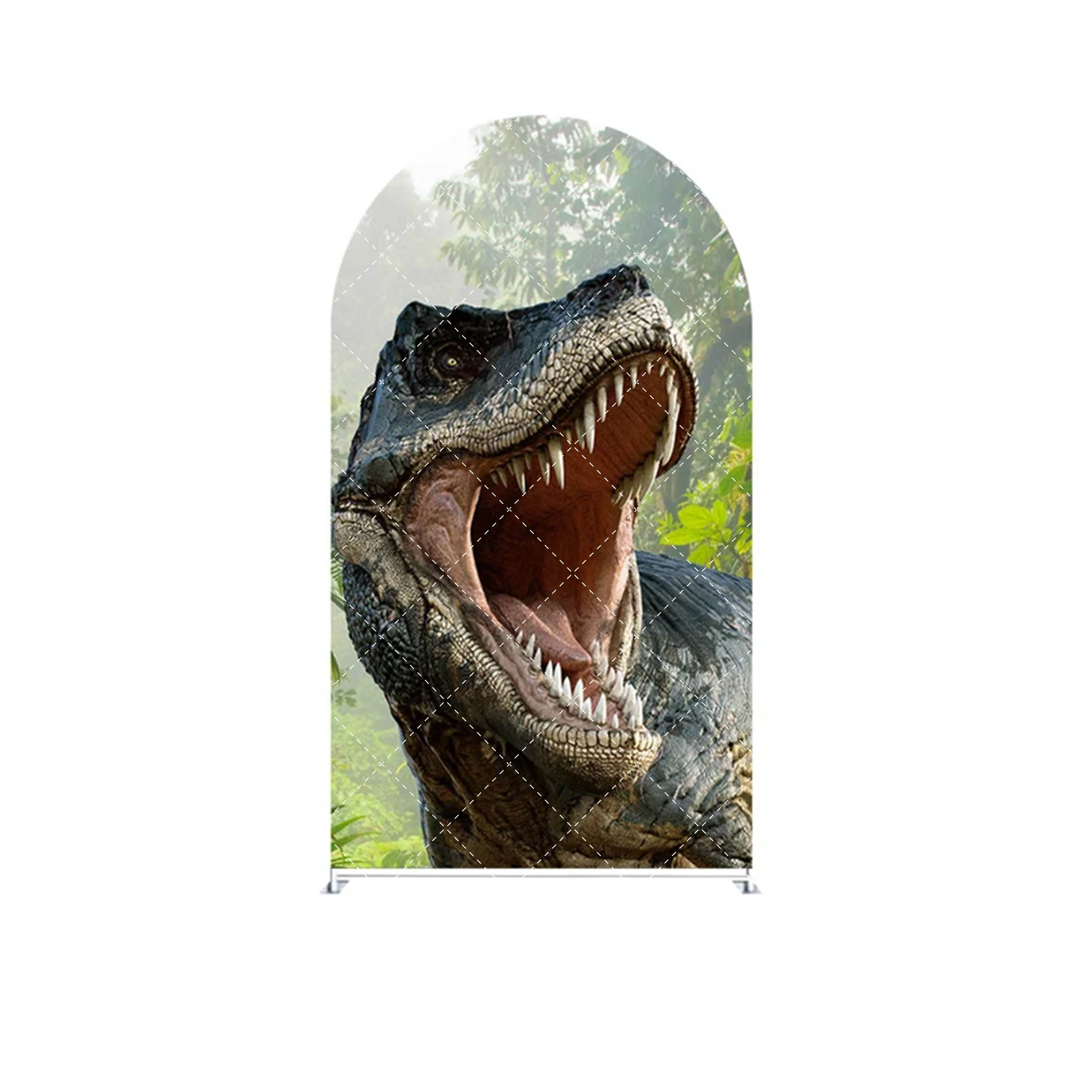 Мехофонд джунгли сафари динозавр арка фон чехлы для мальчиков день рождения детский душ лесной мир декор 2-сторонний фон реквизит