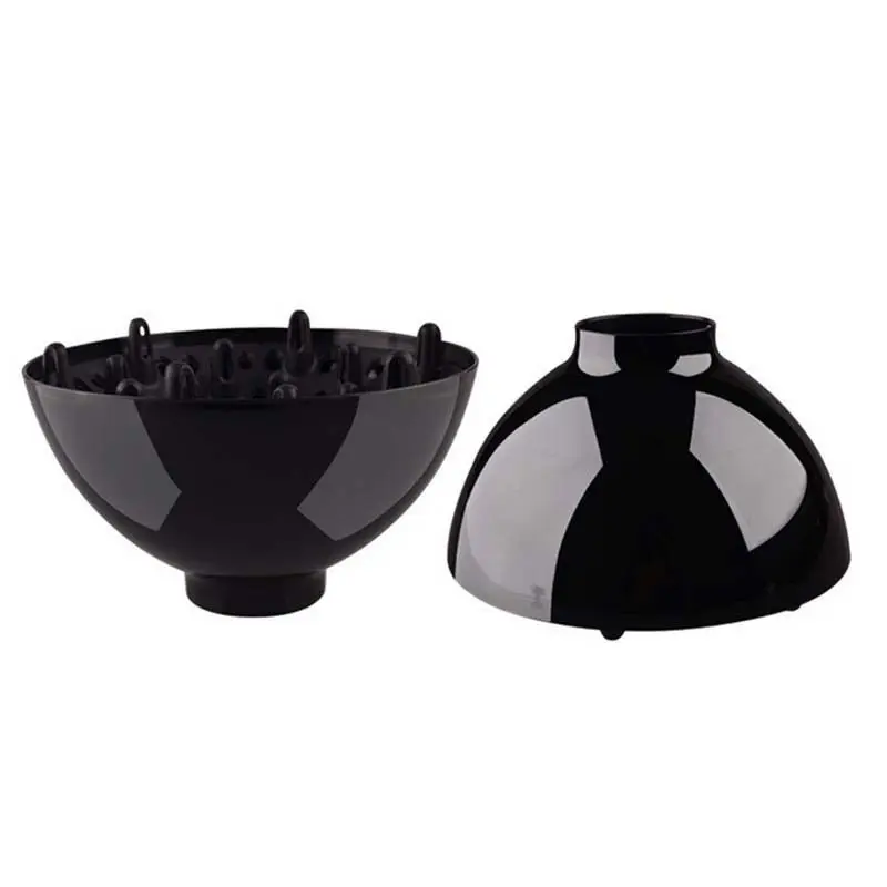 Plastic Nozzle Hair Diffuser Cover Disk Hairdryer Curly Drying Blower Hair Curler Styling Accessories For Salon