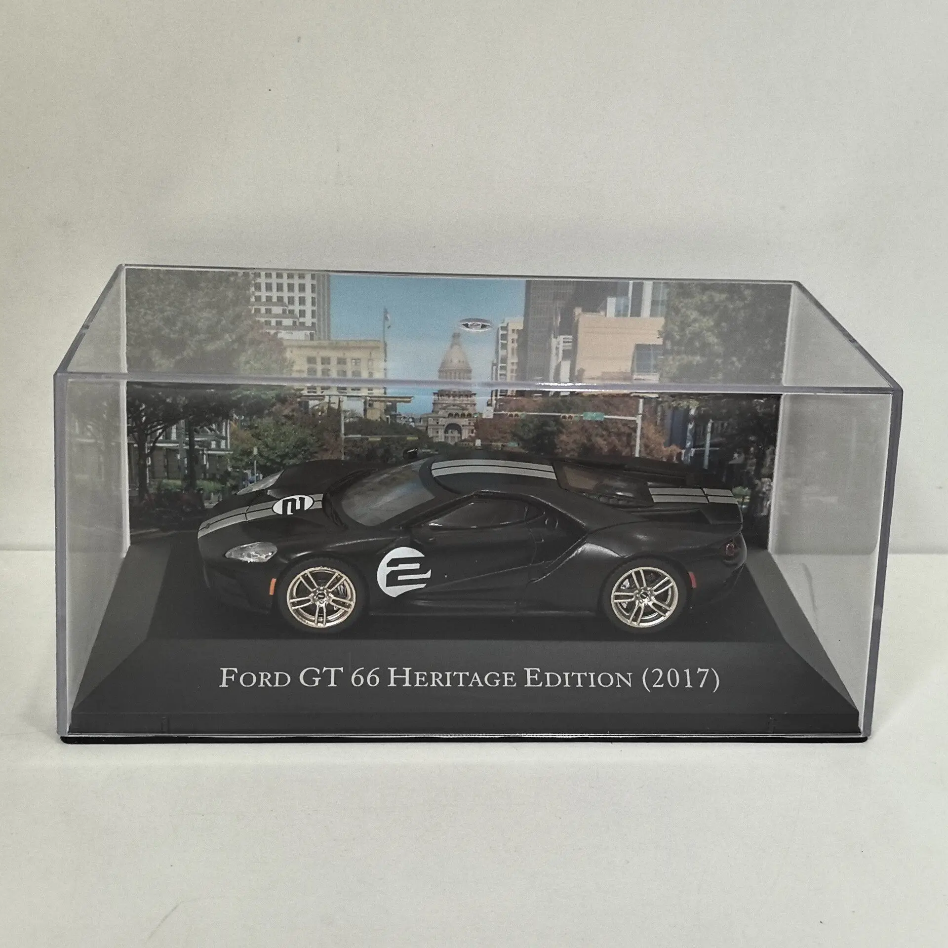 No Color Box Diecast IXO 1/43 Scale FORD GT 66 HERITAGE EDITION 2017 #2 I7 Alloy Car Model - view 2