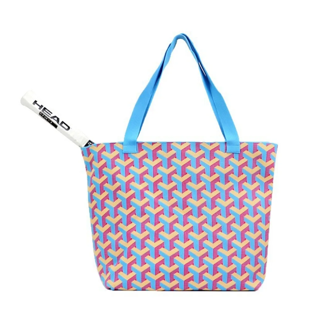 

Tennis Badminton One shoulder crossbody Tennis peripheral tote bag Sports simple fly woven