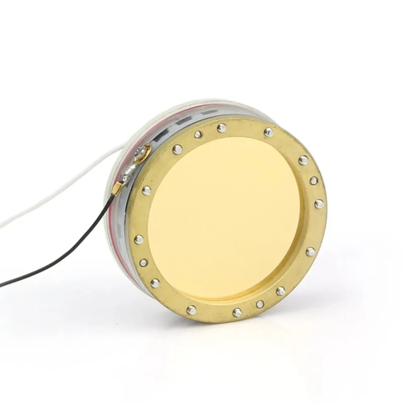 CY032 34mm Non-Centering Single Mylar Gold-Plated Diaphragm Waterproof Condenser Microphone Capsule Cartridge Heads