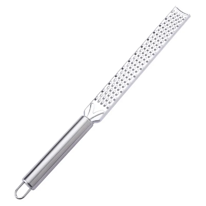 

Stainless Steel Kitchen Grater & Citrus Peeler – 20cm for Lemon, Ginger, Garlic, Cheese