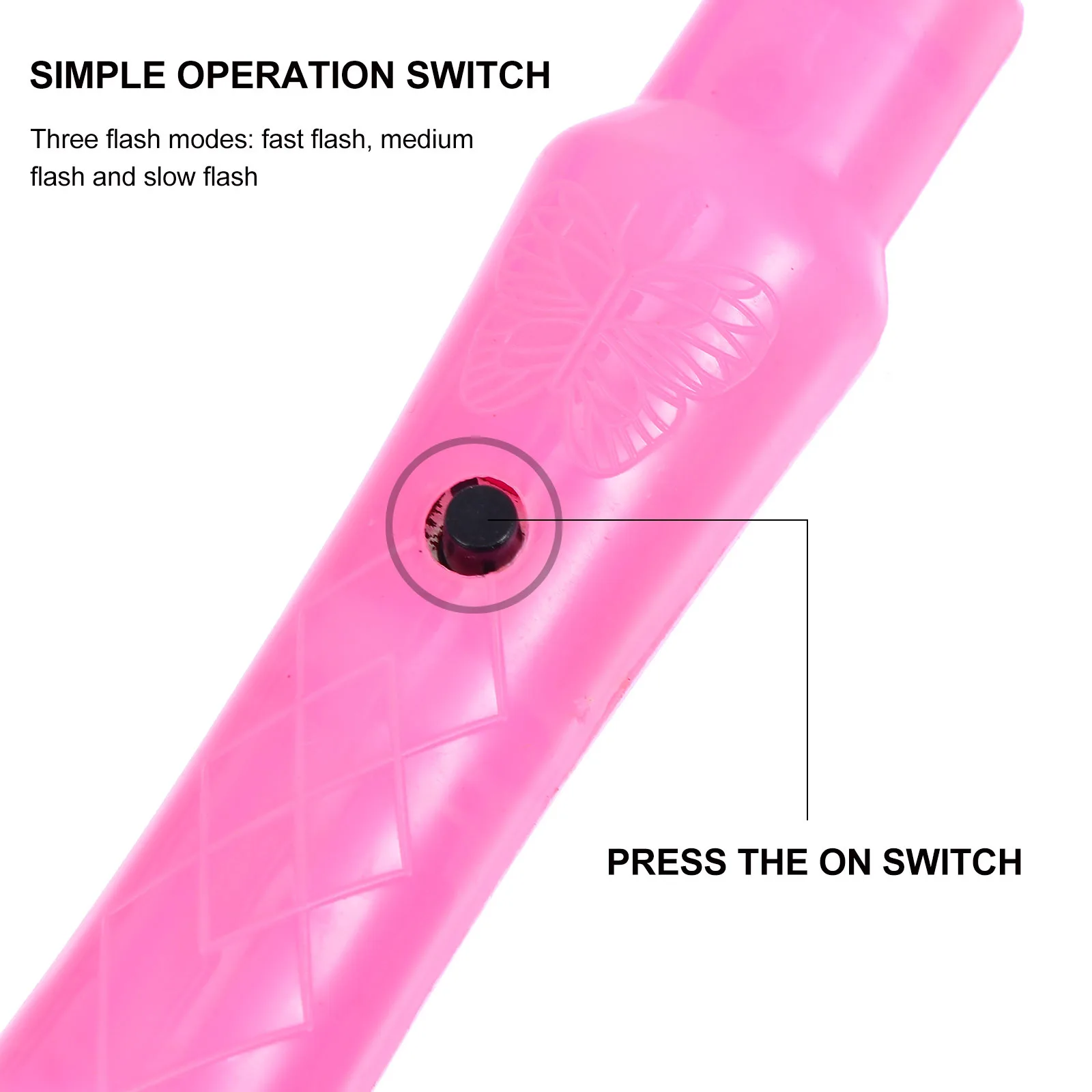 

6Pcs Creative Glow Sticks Rose Heart Shape Premium Material Reusable Light Stick for Festival Party Stick