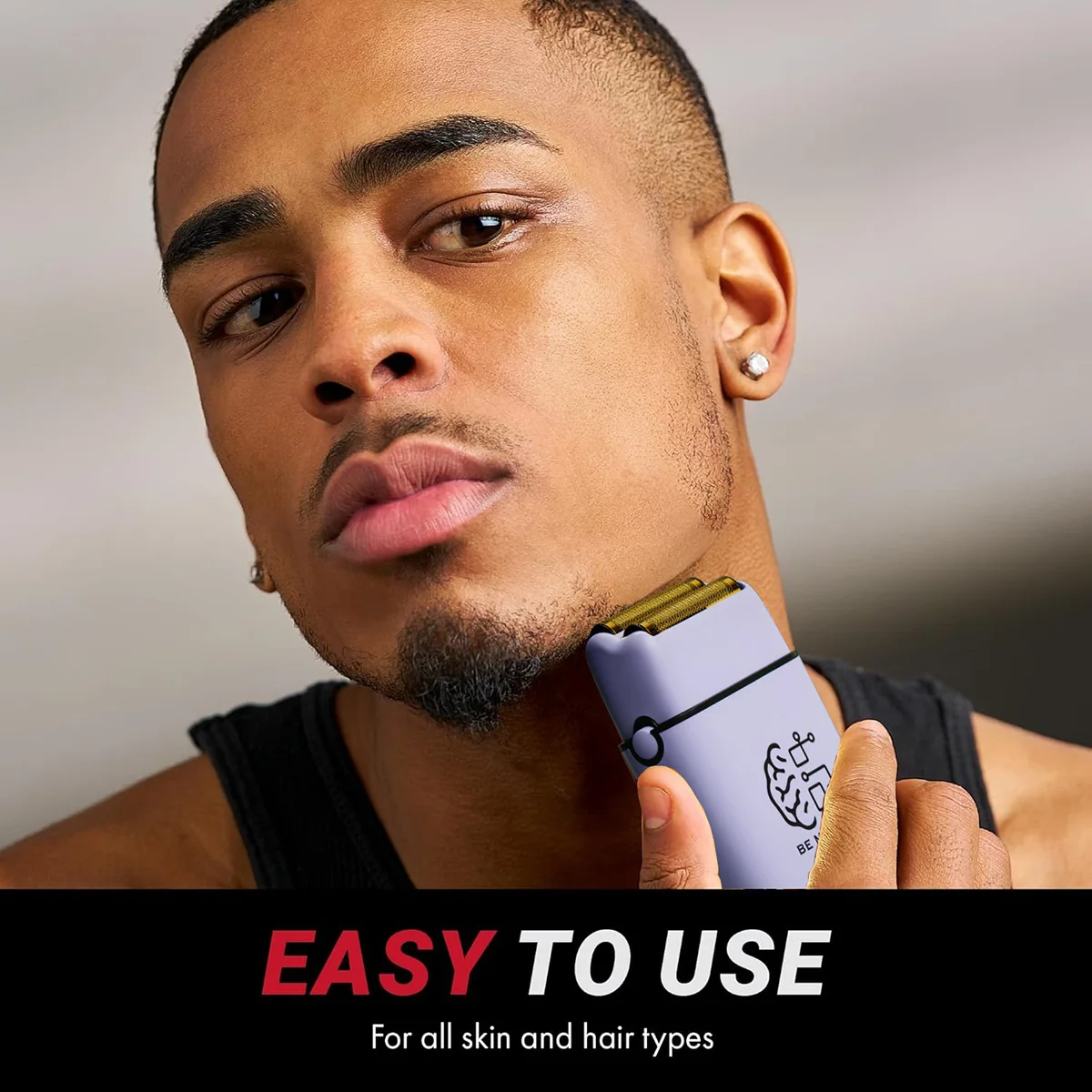 المهنية BRD 108 109 609 مقص الشعر الكهربائية الشعر المتقلب DLC تتلاشى شفرة مع قاعدة صالون حلاقة للرجل آلة حافة Trimme #6