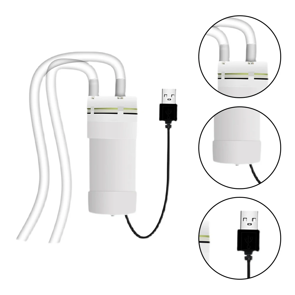 Easy DIY Maintenance Self-priming Pump Outlet Pipe 1 Meter 5V Power Source Compatible Compact And Lightweight Easy Setup Process