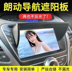 6-10 lnch Auto GPS Navigation Licht Abdeckung Barriere GPS Navigator Sonnenblende Sonnenschirm für HYUNDAI Elantra