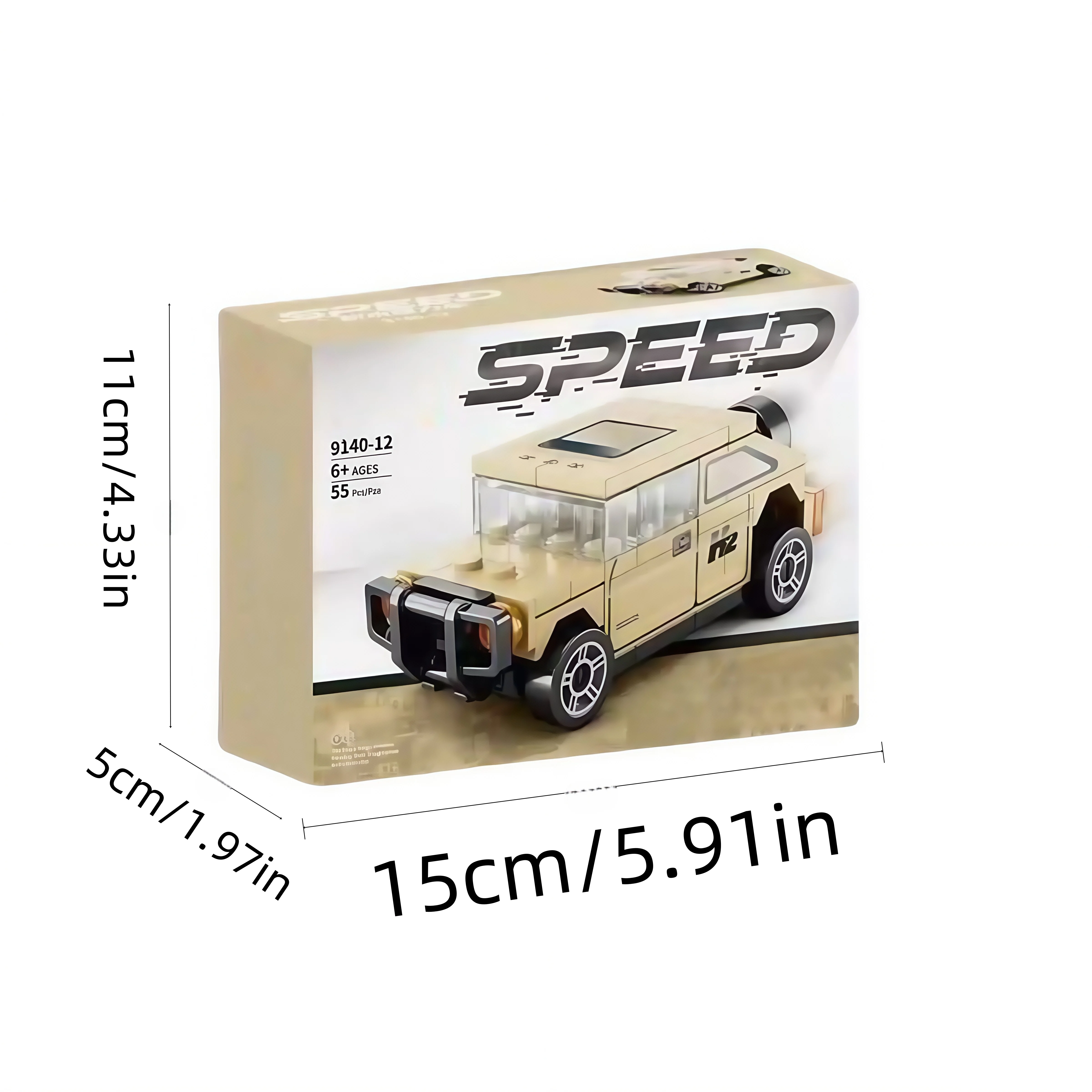 Brinquedos de bloco de construção de modelo de veículo super off-road, corpo totalmente interativo, modelo de coleção de veículos off-road, o melhor aniversário g