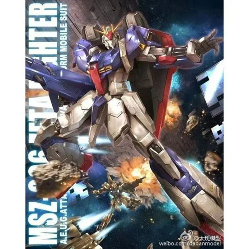 In Stock DABAN Anime MG 1/100 8801 MSZ-006 ZETA2.0 MOBILE SUIT Assembly Plastic Model Kit Action Toys Figures Gift