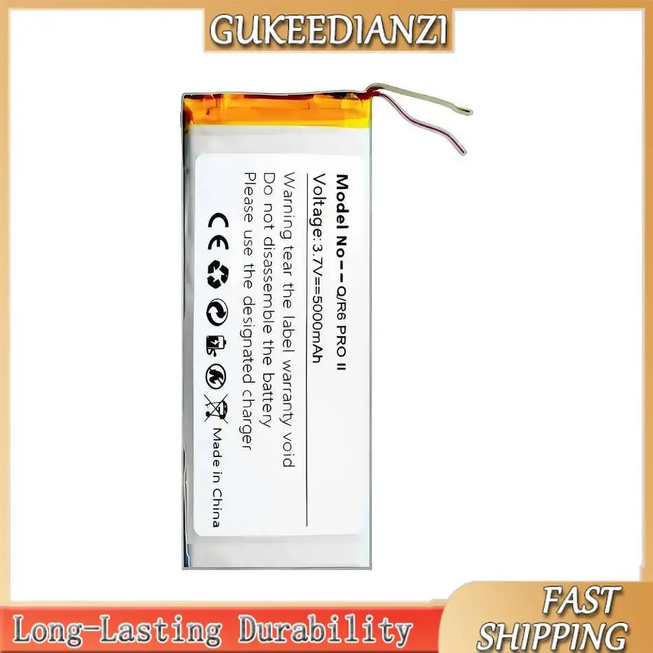 

Для Hiby R6 Pro 2 II плеер быстрая зарядка портативный цифровой аудиобатарея 5000 мАч