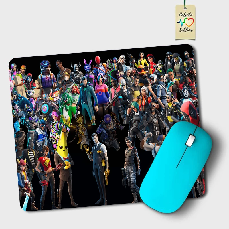 Game Fortnites Small Mouse Pad Deskmats Anime Gaming Mousepad  E-Sport Gamer PC Non-slip Keyboard Pad Office Computer Desk Mat view 2