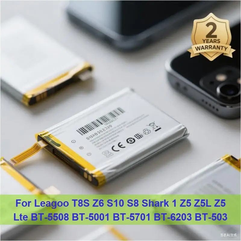 Аккумулятор для Leagoo T8S Z6 S10 S8 Shark 1 Z5 Z5L Z5 Lte BT-5508 BT-5001 BT-5701 BT-6203 BT-503 Аккумулятор для Leagoo T8S Z6 S10 S8 Shark 1 Z5 Z5L Z5 Lte BT-5508 BT-5001 BT-5701 BT-6203 BT-503