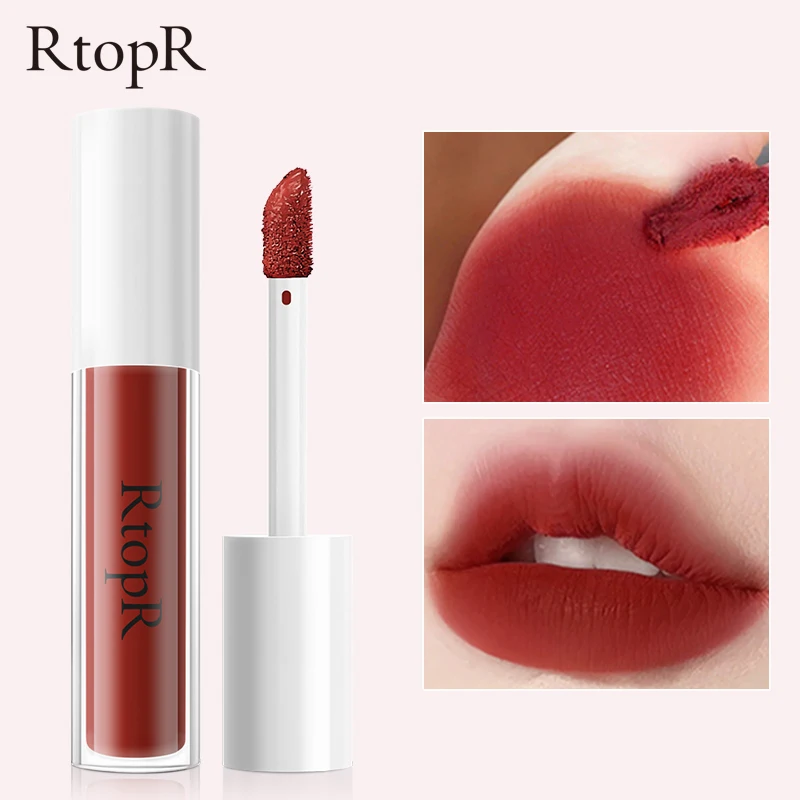 Lip Glaze Non-Stick Caramel Long Lasting Velvet Matte Texture Moisturizing Nourishing Silky Smooth Lip Makeup Health  Beauty