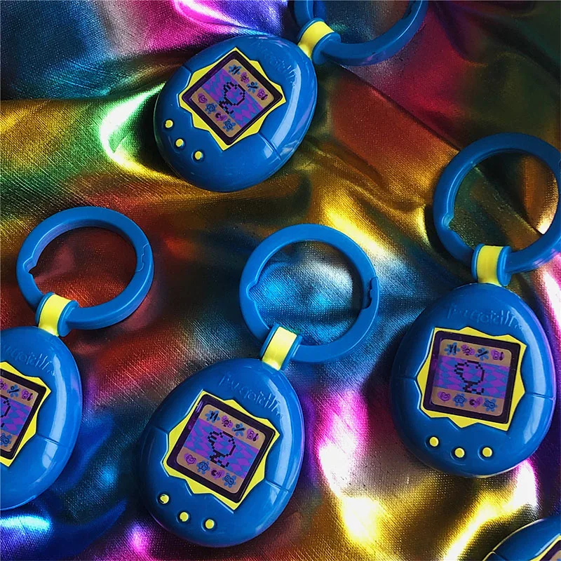 Tamagotchi Electronic Pets Virtual Cyber Digital Pet Toys Small Lamp Toy Pendant Keychain 90S Nostalgic Game Console Kids Gifts