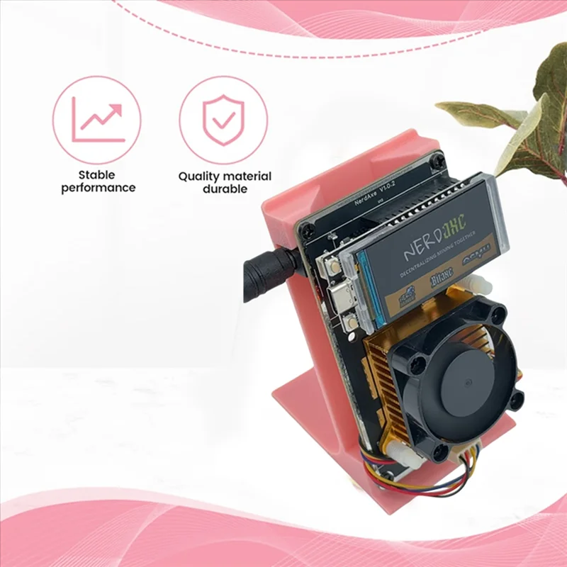 Nerdaxe BTC مينر 500Gh/S BM1366 ASIC رقاقة Nerdminer سولو اليانصيب مينر Bitaxe اليانصيب مينر ثلاثية الأبعاد قوس مطبوع الاتحاد الافريقي التوصيل