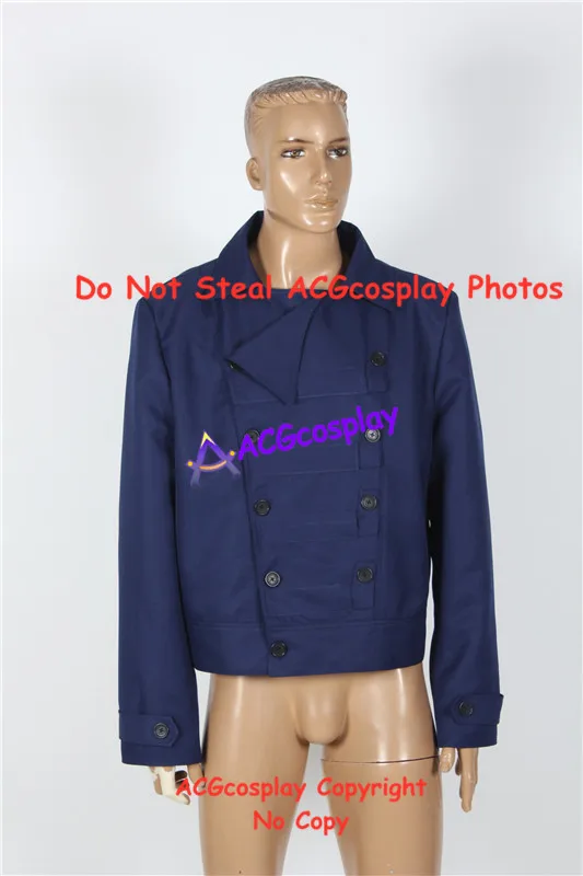 Navy Blue Jacket Buc ky Barn es Jacket cosplay costume acgcosplay jacket