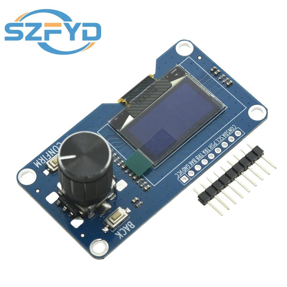 Pantalla OLED de 1,3 pulgadas y 0,96 pulgadas combinada con interfaz IIC del módulo codificador rotatorio EC11