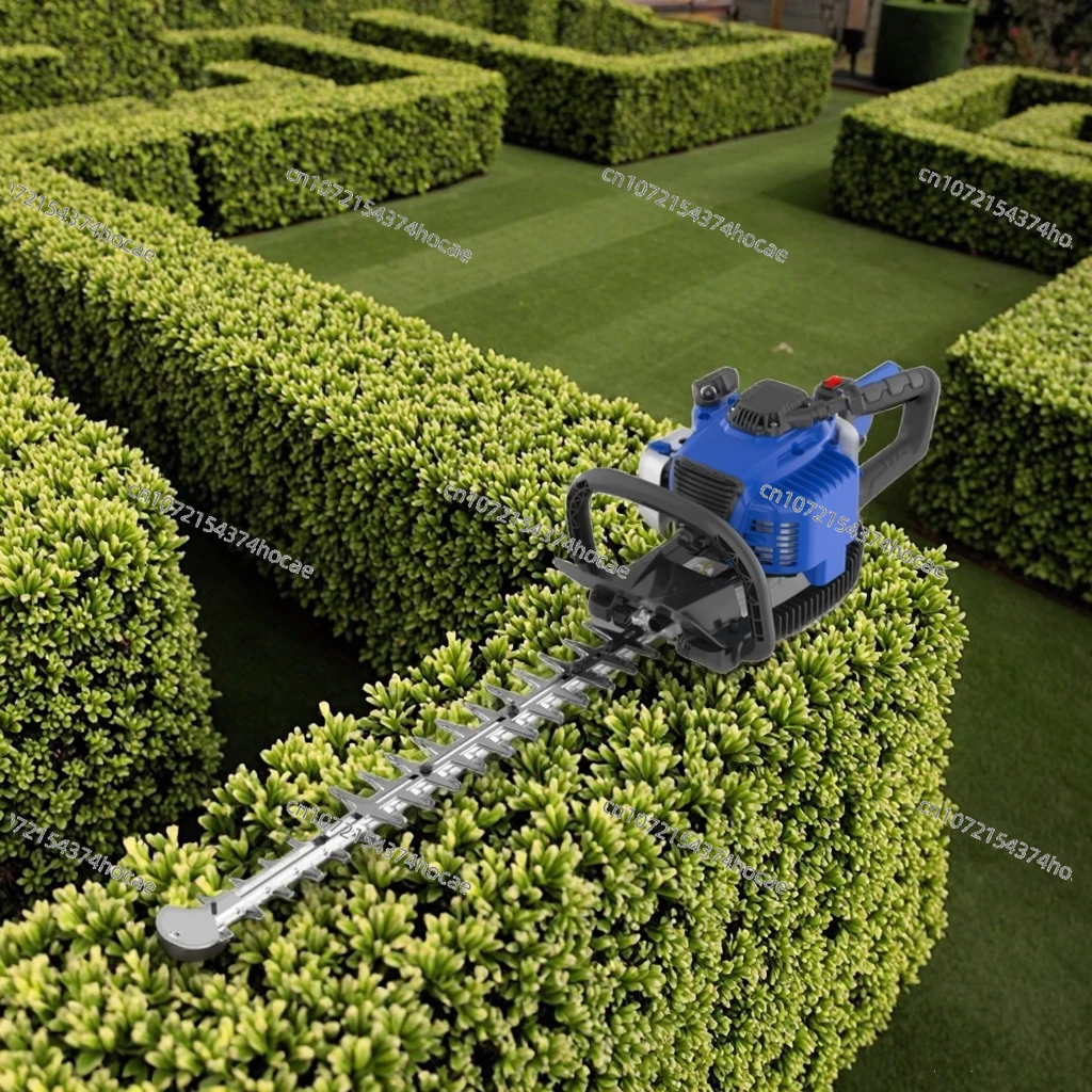 HT523E 22.5 Ultra Light Petrol Hedge Trimmer 560mm Double Action Blade 0.65kW 180 Degree Rotating Handle