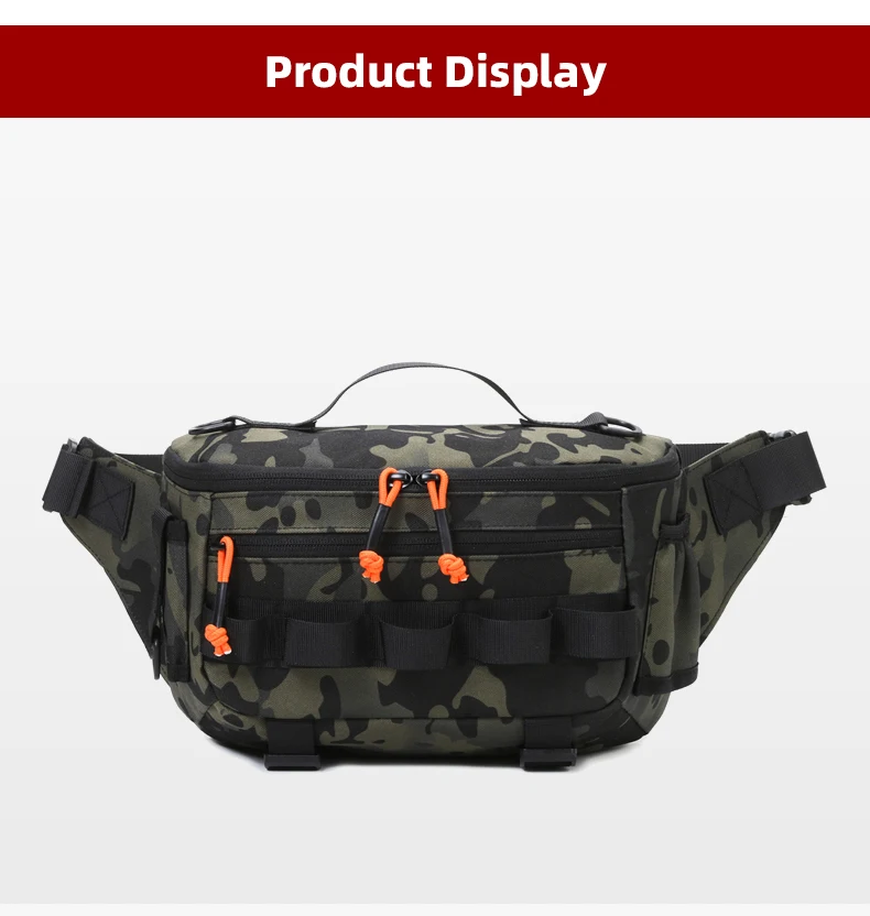 Angeln Brust Taille Tasche Taktische Outdoor Reise Sport Angeln Locken Taschen Jagd Camping Wandern Radfahren Pack Molle Rig Beutel – Detail 16