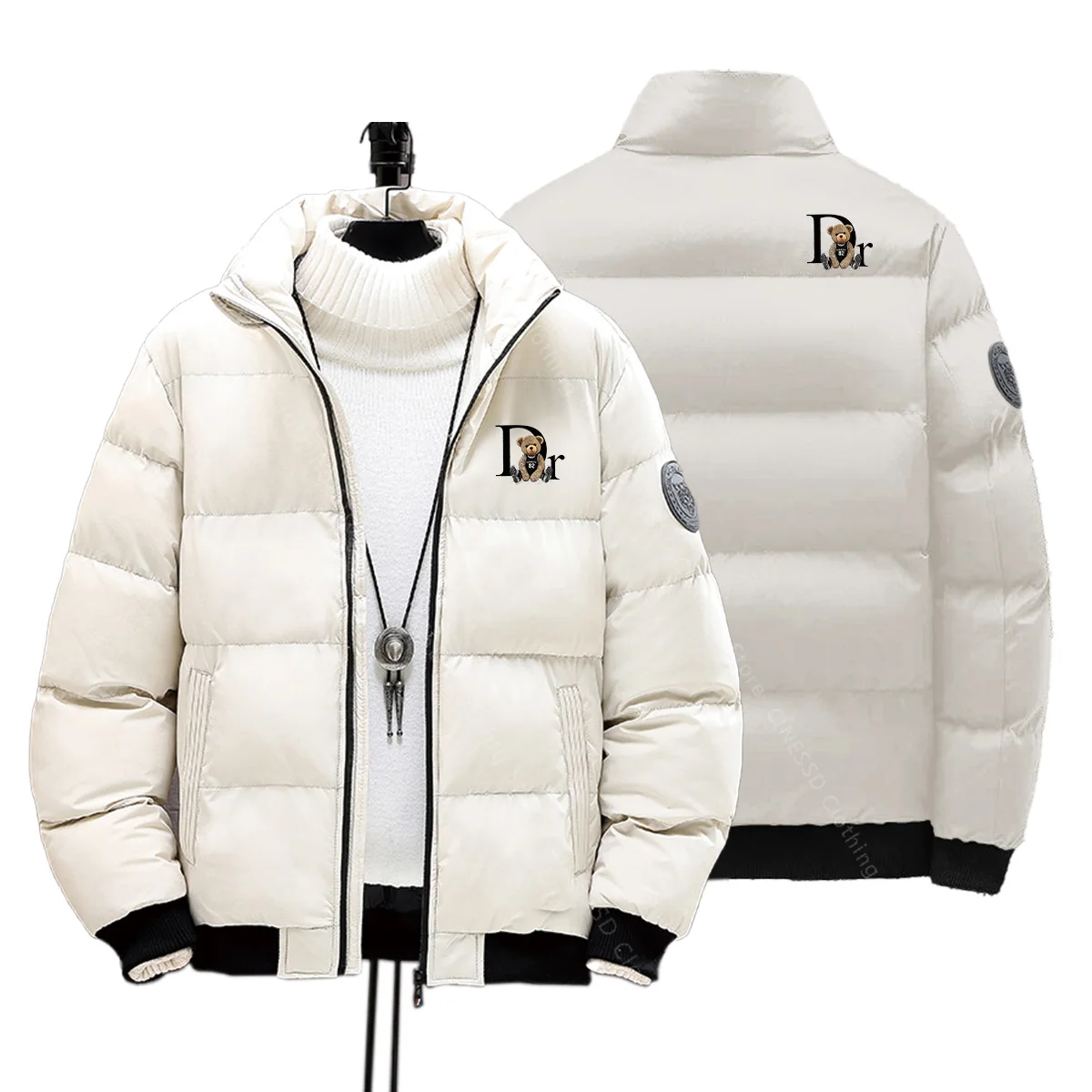 Winter Jackets Men coats Thick Warm Puffer Jackets Bomber Jackets High quality fashion Designer luxury Down Jackets True to Size