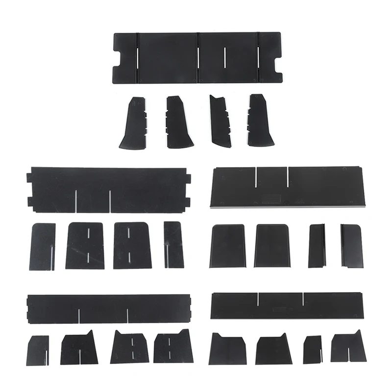 باوا سيارة مساعد الطيار صندوق تخزين المنظم حالة تجميع لوحة منفصلة الأجزاء الداخلية اكسسوارات لفورد F150 2021 2022 2023 2024