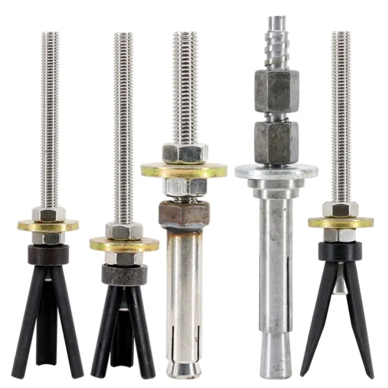 1pcs Water drilling machine punching machine expansion screw card remover bolt lengthened two pieces of oblique mouth