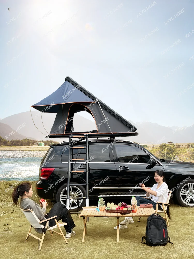 Roof Tent Aluminum Alloy Hard Top Shell Hydraulic Automatic Car Outdoor Self-Driving Travel Car Tent