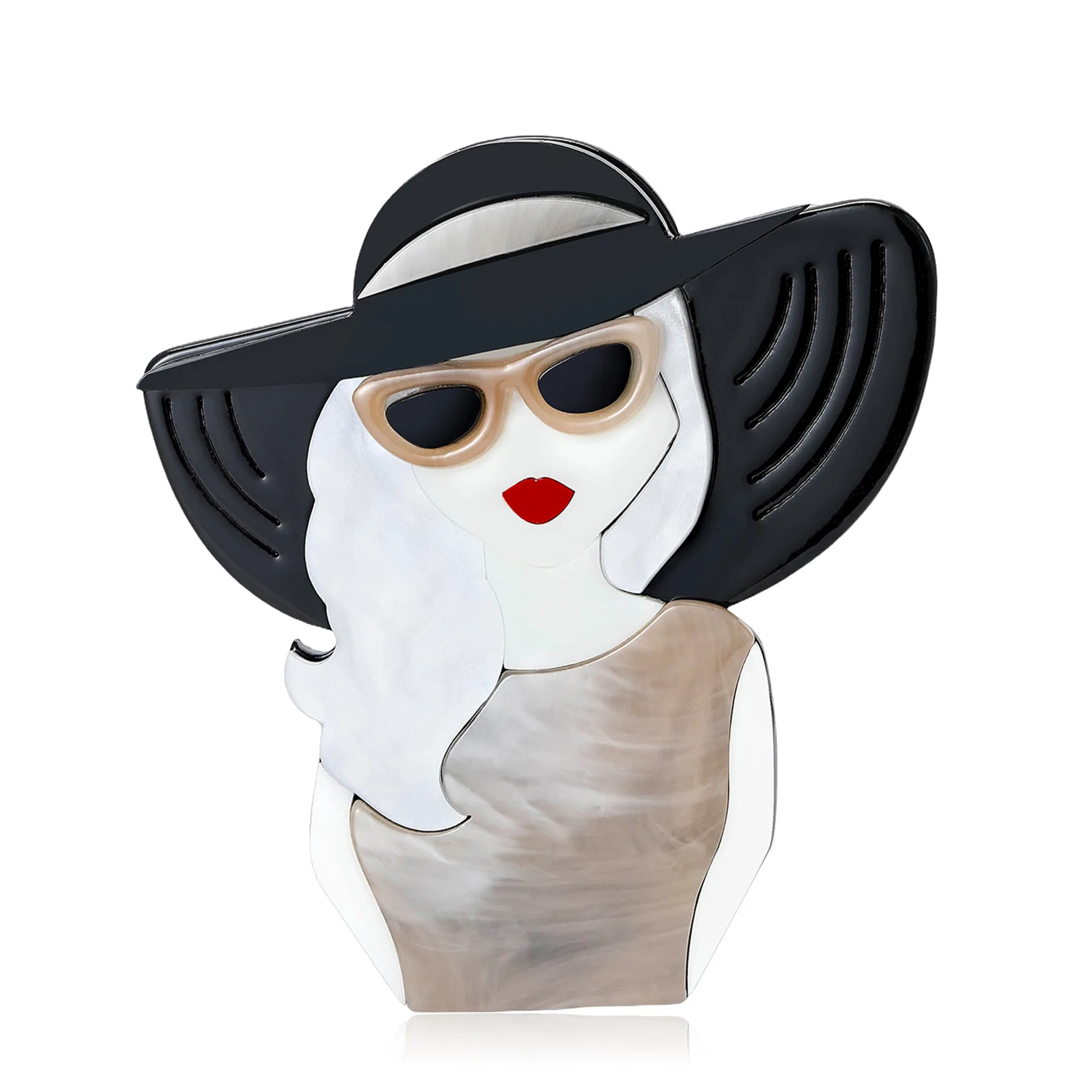

Creative Ladies, Personalized And Fashionable Acrylic Girls, Brooches, Coats, Clothing, Hats, Accessories, Jewelry And Gifts