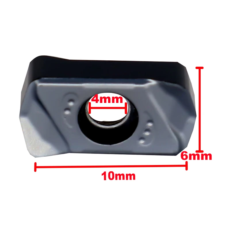 Imagem -05 - Máquina Cnc Indexable Fresadora Ferramenta Carbide Insert Torno Turning Plate Fast Feed Lnmu0303zer mj 1125 1030