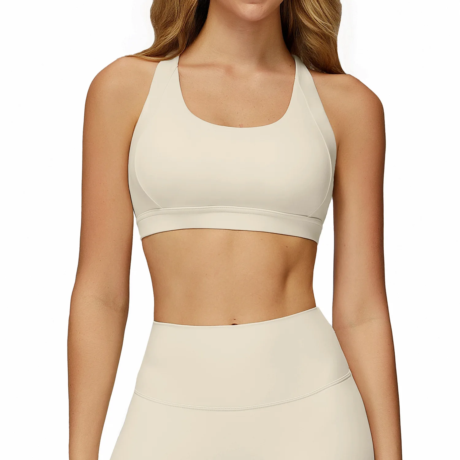 

Maxdutti Yoga Bra Cross Hollow Back Tight Fitting Sports Bra, Running Sports Fitness Bra T-shirt Woman Clothes Female Clothing