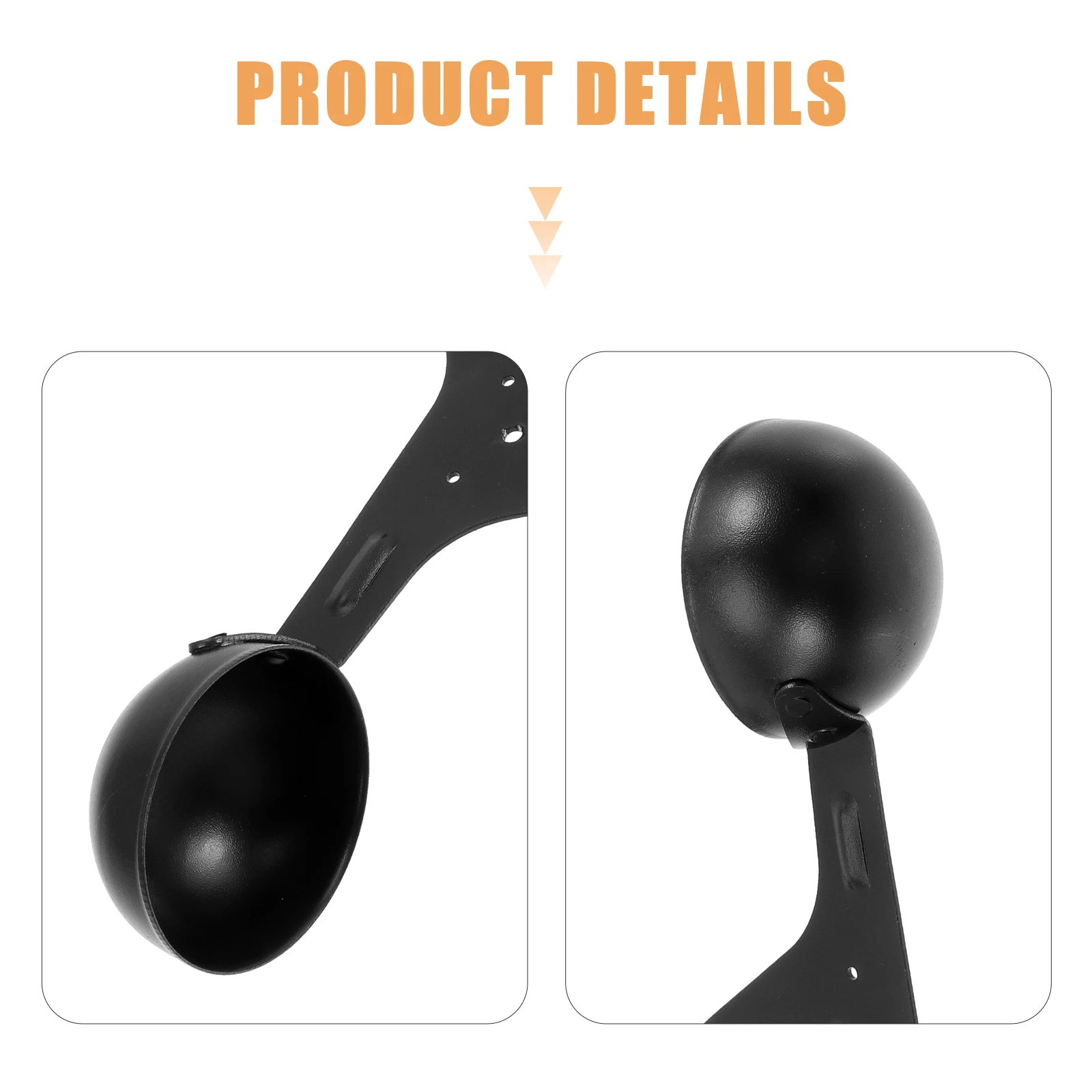 

3 Cup Anemometer Sensor Wind Measurement Cups 200mm Diameter Air Flow Meter Cup Replacement Aluminum Alloy Gauge